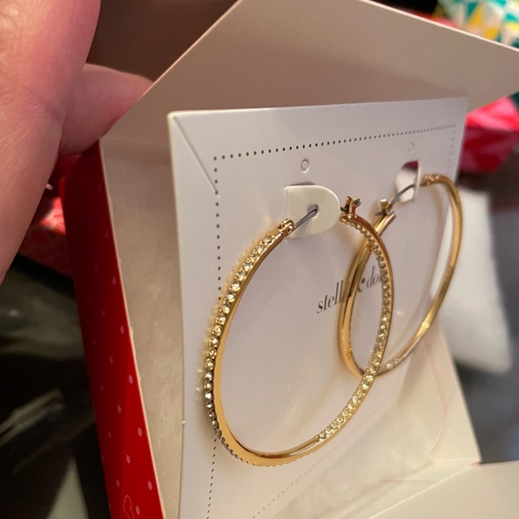 Gold Hoops - Picture 2 of 3